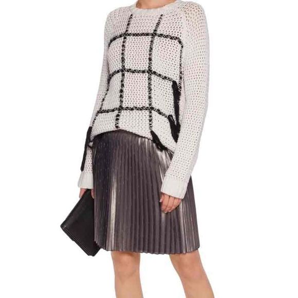 Tory Burch Dresses & Skirts - Tory Burch Metallic Pleated Audra Skirt